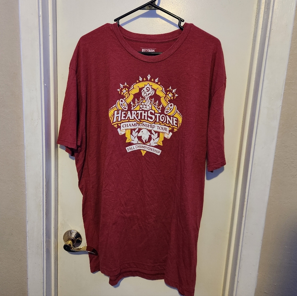 Blizzard Hearthstone Fall 2018 Championship shirt, Red 2XL